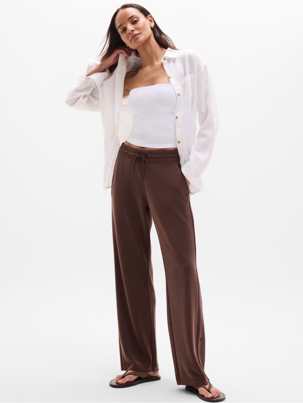 NWT Athleta Seasoft Straight Woodland Pant Size XS (#472259)